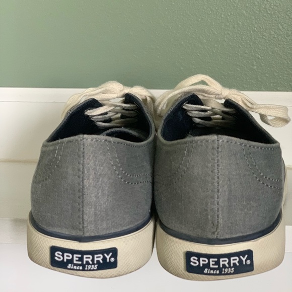 Women’s Gray Sperry Topsider - Picture 3 of 3